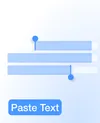 paste text to mind map